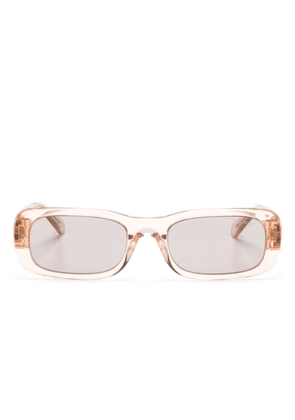 Miu Miu Eyewear transparent rectangle-frame sunglasses - Pink