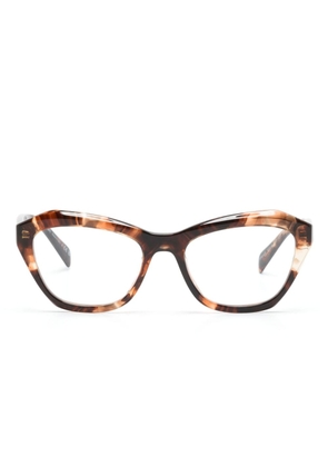 Prada Eyewear tortoiseshell cat-eye glasses - Brown