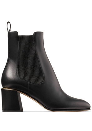 Jimmy Choo Thessaly 65mm leather boots - Black