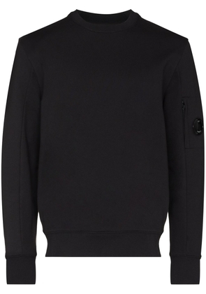 C.P. Company Lens-detail sweatshirt - Black