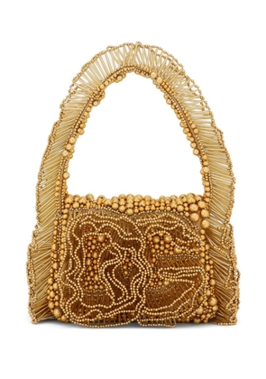 Dolce & Gabbana crystal-embellished tote bag - Gold