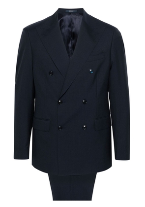 Boggi Milano double-breasted suit - Blue