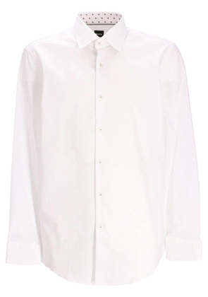 BOSS Hank cotton shirt - White
