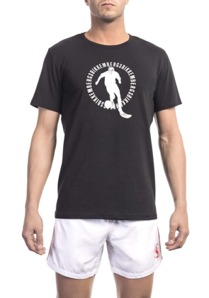 Bikkembergs Black Cotton T-Shirt - M