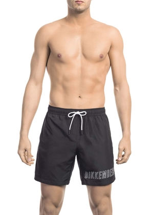 Bikkembergs Black Polyester Swimwear - L