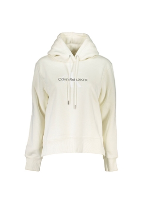 Calvin Klein White Cotton Sweater - XS
