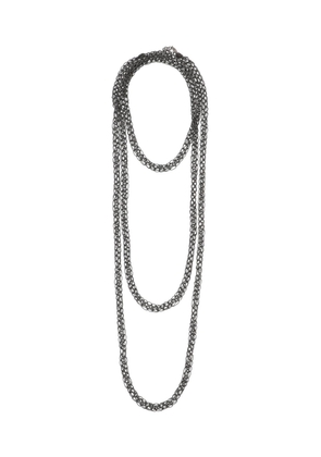 Brunello cucinelli precious loops necklace - OS Grigio
