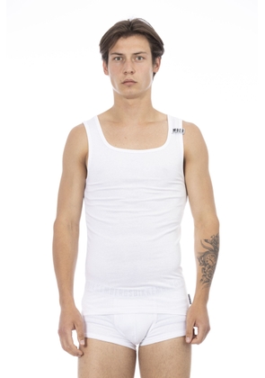 Bikkembergs White Cotton T-Shirt - S