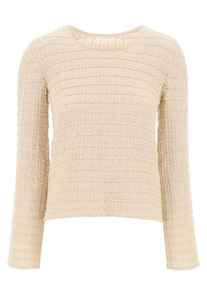 By Malene Birger 'charmina cotton knit pullover - M Beige