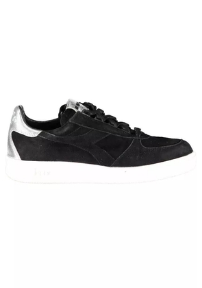 Diadora Black Fabric Sneaker - EU36.5/US6.5