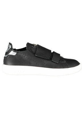 Diadora Black Leather Sneaker - EU41/US8