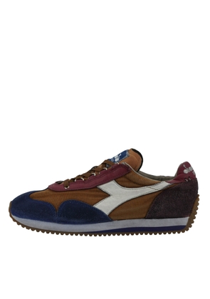 Diadora Brown Equipe H Dirty Stone Leather Sneakers - EU43/US9.5