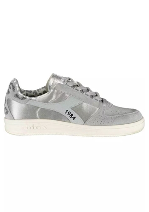 Diadora Gray Fabric Sneaker - EU35.5/US5.5