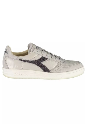 Diadora Gray Fabric Sneaker - EU36.5/US6.5