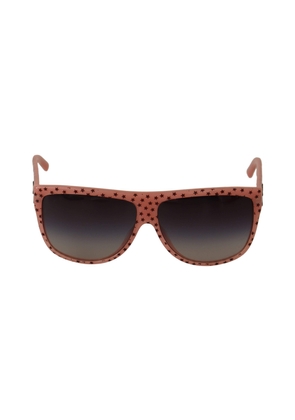 Dolce & Gabbana Brown Stars Acetate Frame  Shades Sunglasses