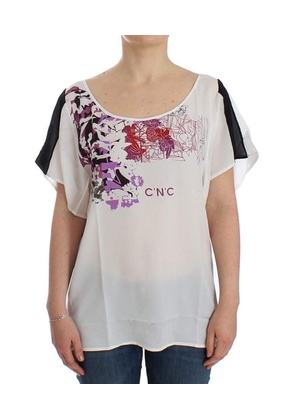 COSTUME NATIONAL C’N’C   Motive Print blouse - S