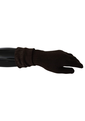COSTUME NATIONAL C’N’C   Wool Knitted One Size Wrist Length Gloves