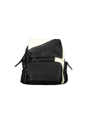 Desigual Elegant Black Multifunctional Backpack