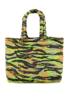Erl camouflage puffer bag - OS Grigio