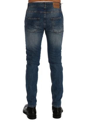 Frankie Morello  Wash Torn Dunfermile Slim Fit Jeans - W30