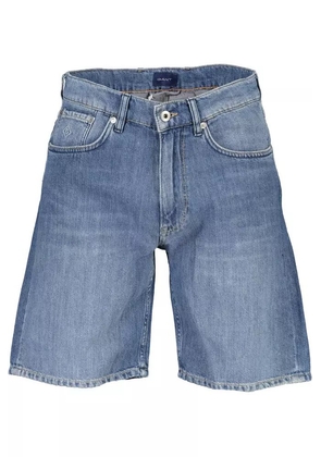 Gant Blue Cotton Jeans & Pant - W30