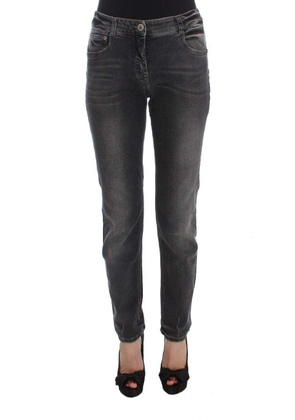 Ermanno Scervino Gray Wash Cotton Blend Stretch Jeans Pants - W31