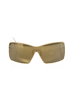 Frankie Morello Gold Metallic Fibre Sunglasses