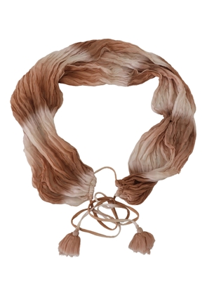 Ermanno Scervino Multicolor Silk Wrap Shawl Foulard Scarf