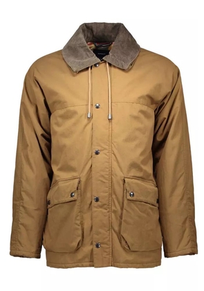 Gant Brown Fabric ESTERNO Jacket - S