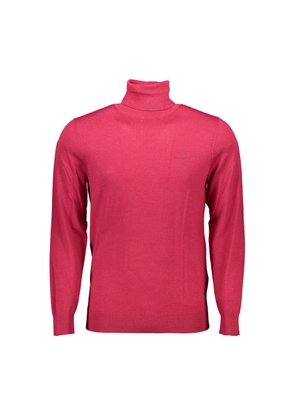 Gant Elegant Pink Turtleneck Sweater in Pure Wool - XL