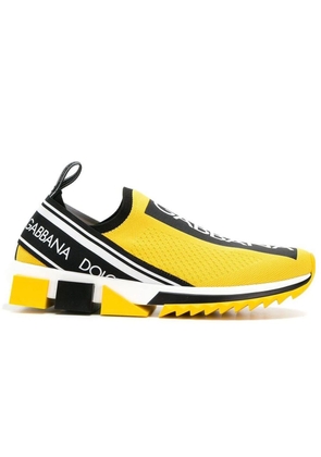 Dolce & Gabbana Yellow Polyester Sneaker - EU36/US6