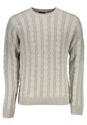 Gant Gray Wool Sweater - XXL