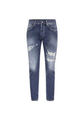 Dondup Blue Cotton Jeans & Pant - W32