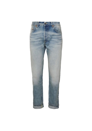 Dondup Light Blue Cotton Jeans & Pant - W29