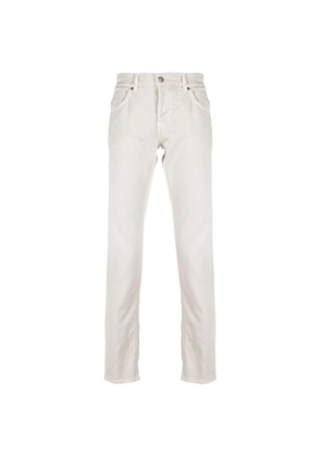 Dondup White Cotton Jeans & Pant - W30