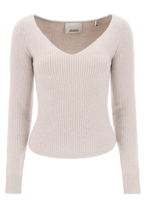 Isabel marant bricelia merino wool and cashmere sweater - 34 Beige