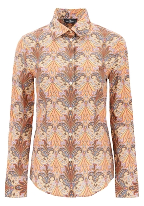 Etro slim fit shirt with paisley pattern - 38 Multicolor