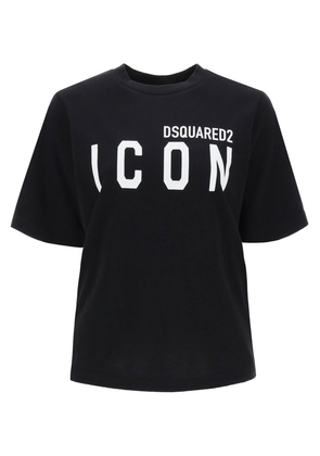 Dsquared2 icon crew-neck t-shirt - L Nero
