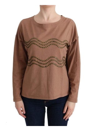 John Galliano  Cotton Studded Sweater - S