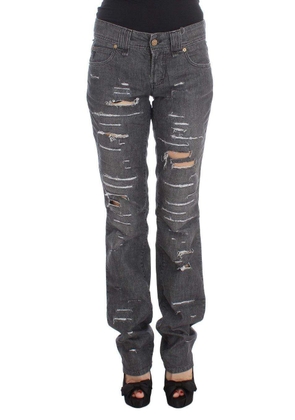 John Galliano  Torn Straight Fit Jeans - W26