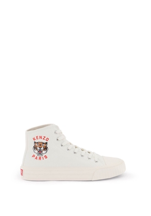 Kenzo canvas high-top sneakers - 36 Bianco