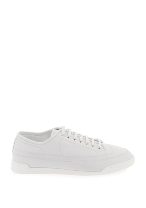 leather court sneakers for - 6 Grigio