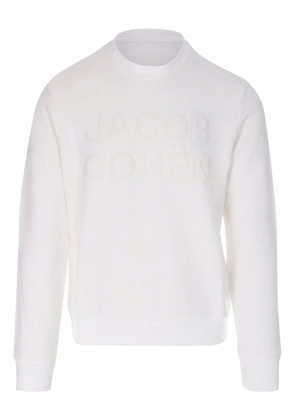 Jacob Cohen White Cotton Sweater - M