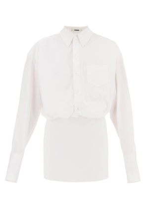 Interior nuno mini shirt dress - 2 Bianco