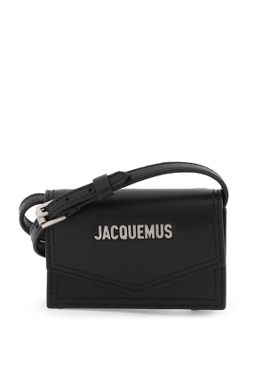 Jacquemus le porte azur crossbody cardholder - OS Nero