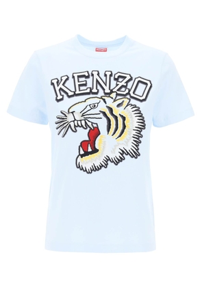 Kenzo tiger varsity crew-neck t-shirt - L Celeste