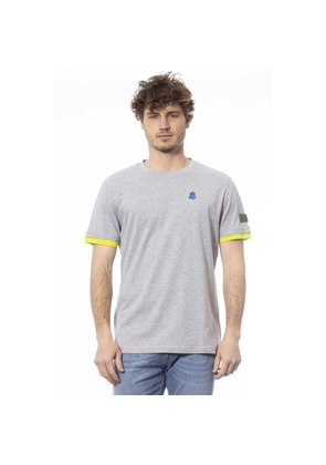 Invicta Gray Cotton T-Shirt - S
