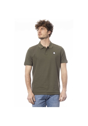 Invicta Green Cotton Polo Shirt - S