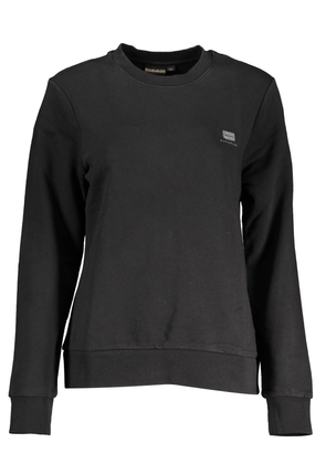 Napapijri  Black Cotton Sweater - XL