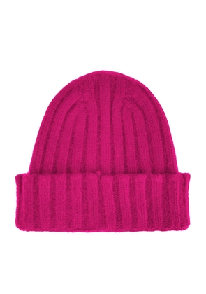 Made In Italy Fuchsia Cashmere Hat